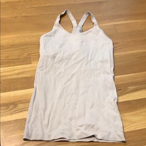 LuluLemon ribbed tank.